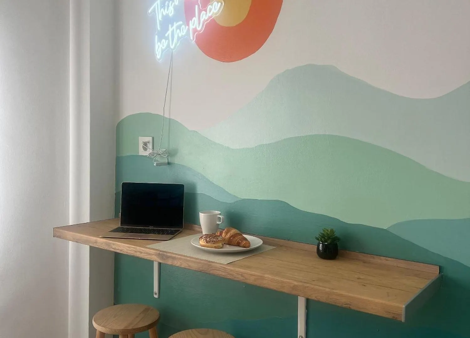 Studio 5 Mins From El Palo Beach Wifi & Ac Μάλαγα